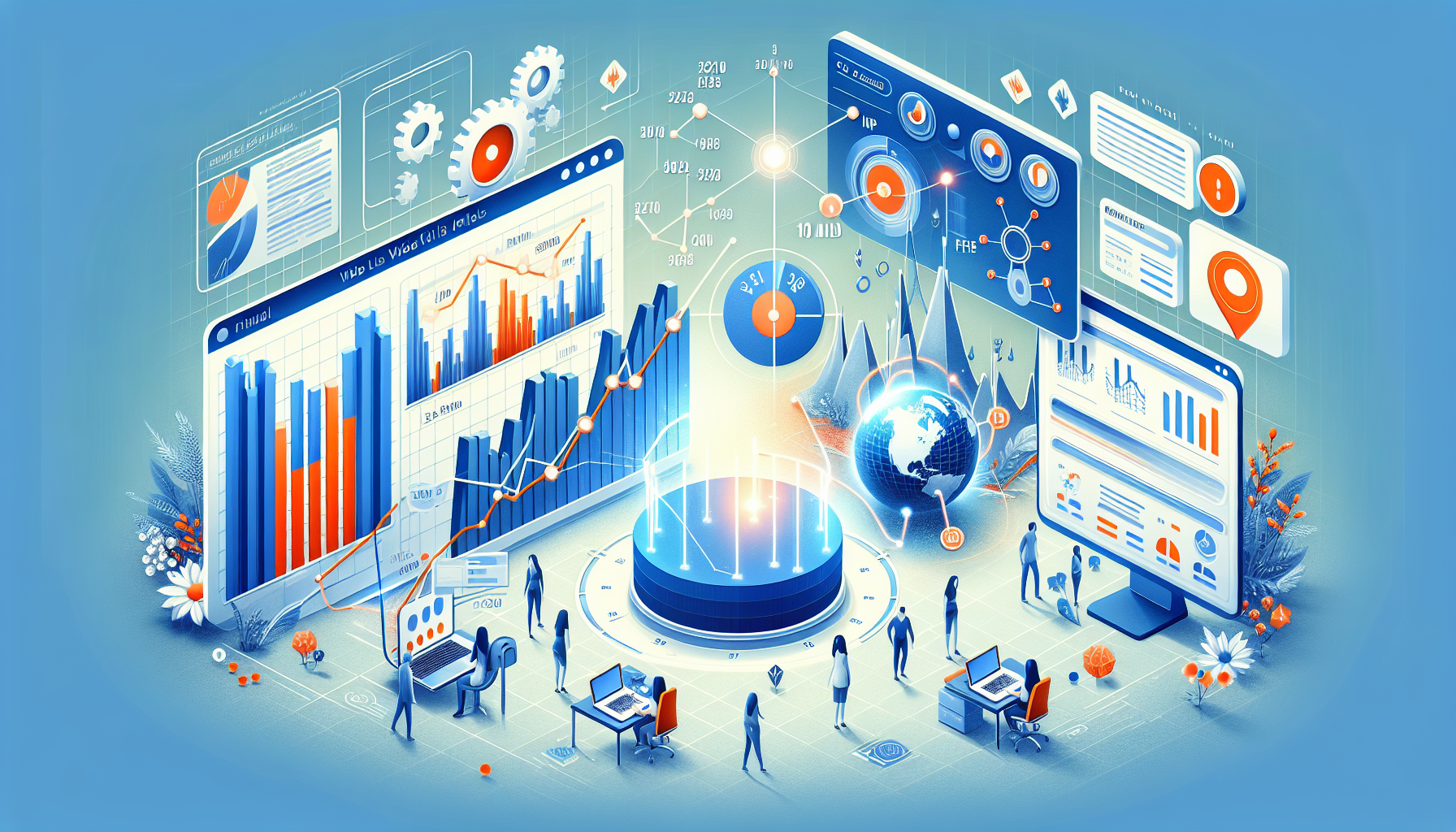 En grafisk fremstilling af udviklingen i Core Web Vitals metrikker fra 2023 til 2025, der viser INP's dominans over FID